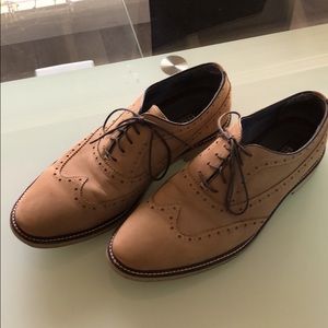 Gordon Rush Light Brown Suede Men’s wingtips shoes